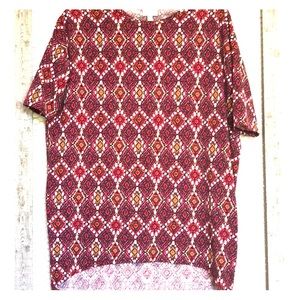LulaRoe ‘Irma’ Tunic top, Size XXS